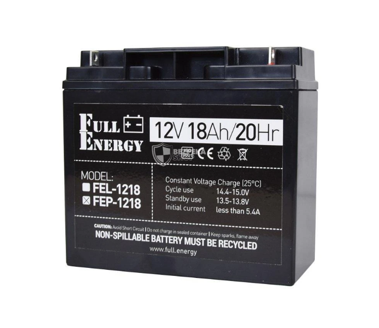 Акумулятор 12В 18 Аг для ДБЖ Full Energy FEP-1218